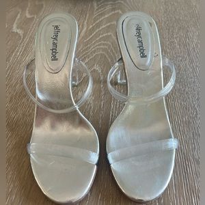 Jeffrey Campbell Clear heels